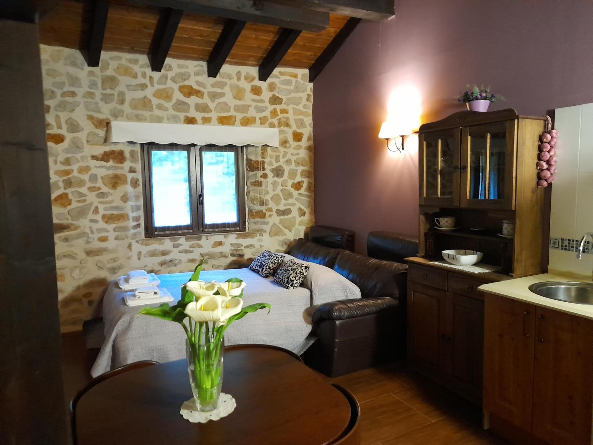 Apartamentos Rurales Larrago ブストゥリア エクステリア 写真