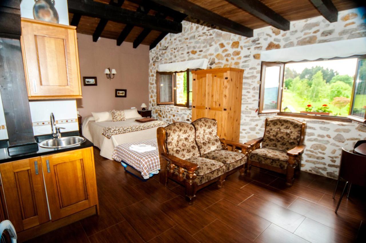 Apartamentos Rurales Larrago ブストゥリア エクステリア 写真