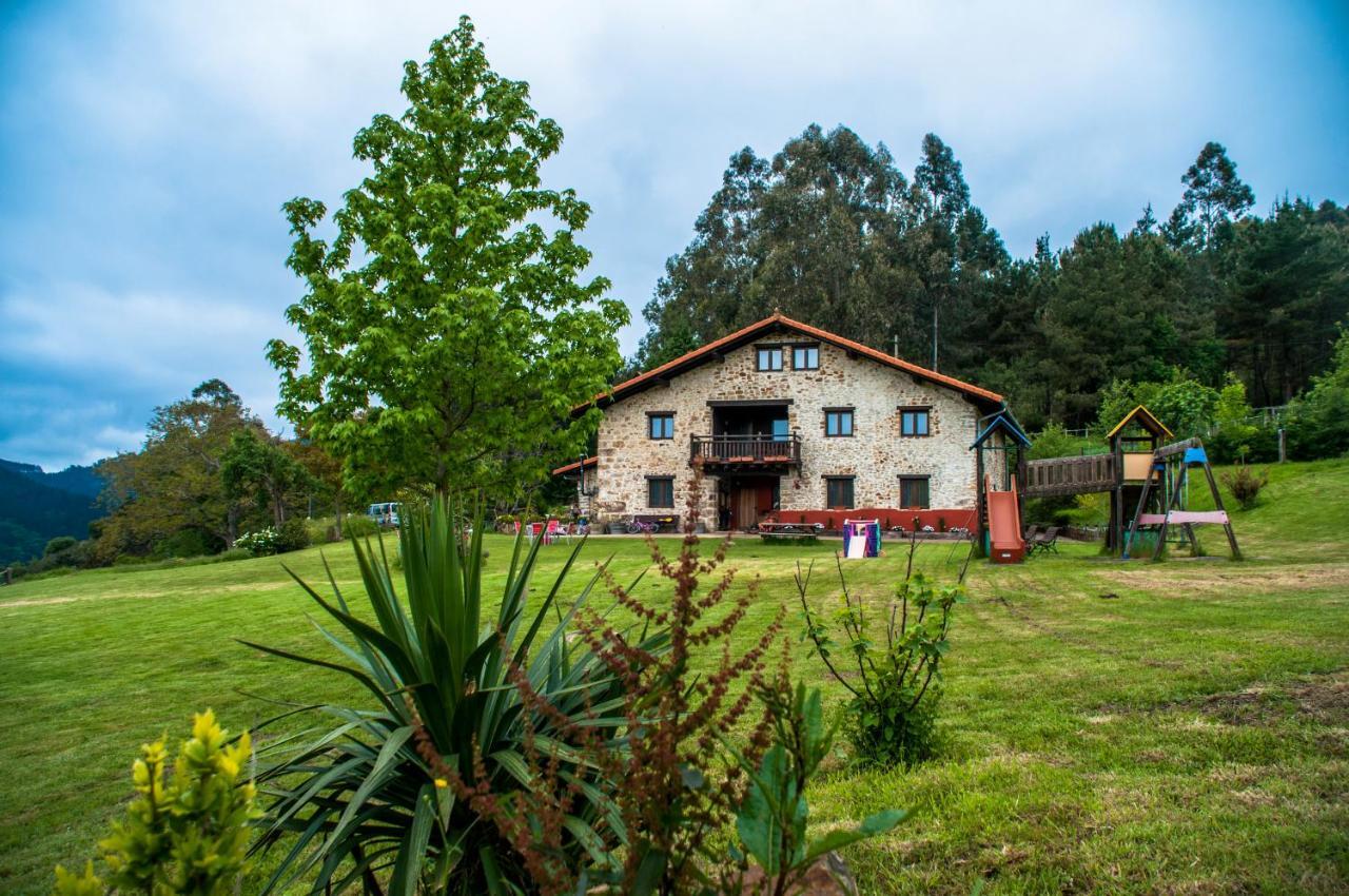 Apartamentos Rurales Larrago ブストゥリア エクステリア 写真