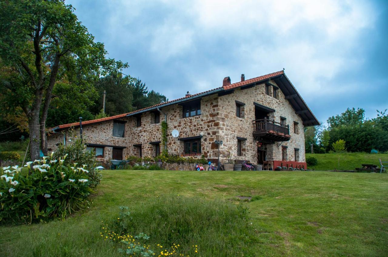 Apartamentos Rurales Larrago ブストゥリア エクステリア 写真