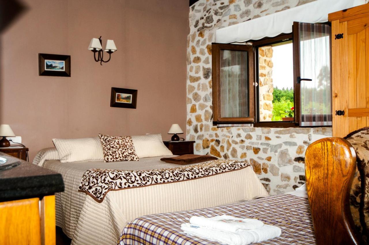 Apartamentos Rurales Larrago ブストゥリア エクステリア 写真
